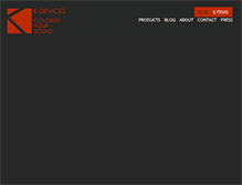 Tablet Screenshot of k-devices.com